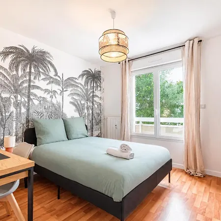 Palm Paradise - Ventilation & Fraicheur - Ideale Famille Et Proche Du Centre-ville *
